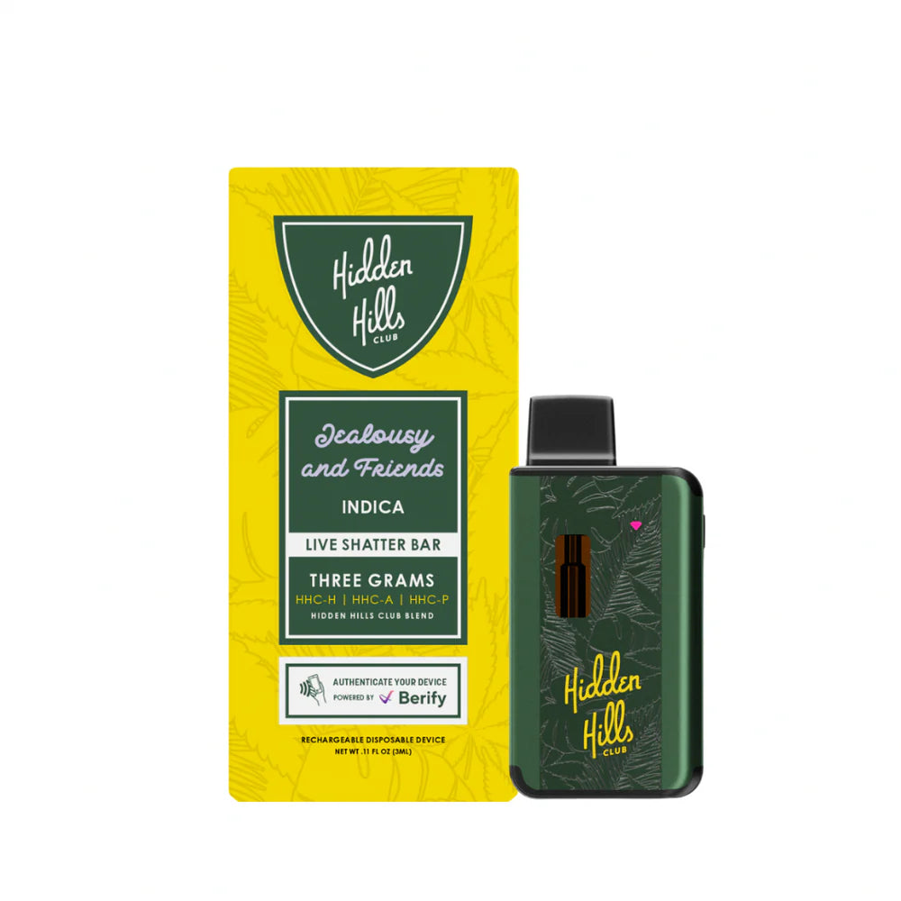 Hidden Hills (3g) - Live Shatter Bar